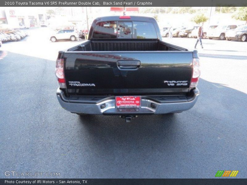 Black Sand Pearl / Graphite 2010 Toyota Tacoma V6 SR5 PreRunner Double Cab