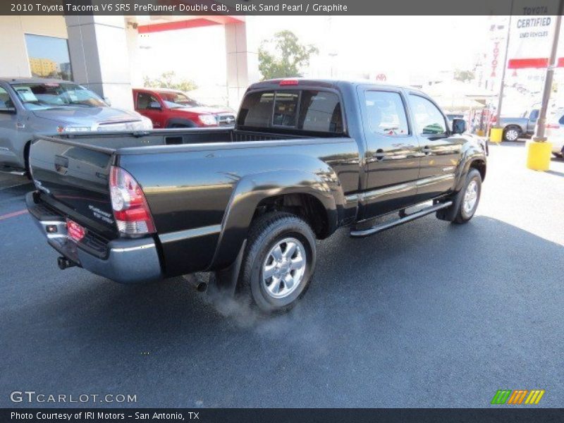 Black Sand Pearl / Graphite 2010 Toyota Tacoma V6 SR5 PreRunner Double Cab