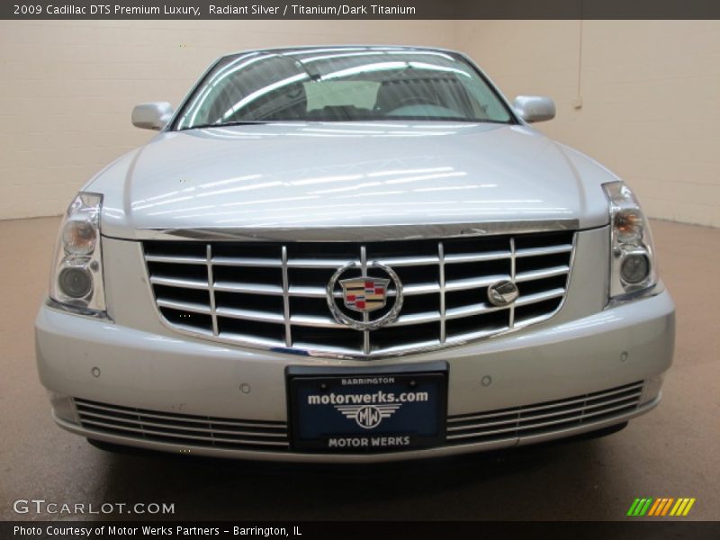 Radiant Silver / Titanium/Dark Titanium 2009 Cadillac DTS Premium Luxury