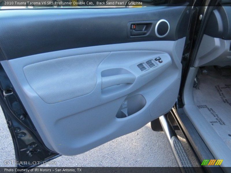 Black Sand Pearl / Graphite 2010 Toyota Tacoma V6 SR5 PreRunner Double Cab