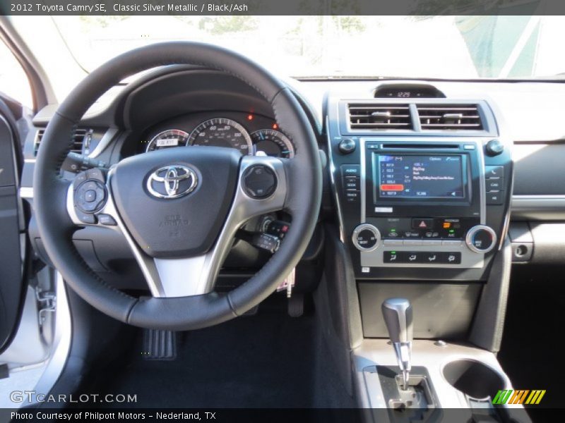 Classic Silver Metallic / Black/Ash 2012 Toyota Camry SE