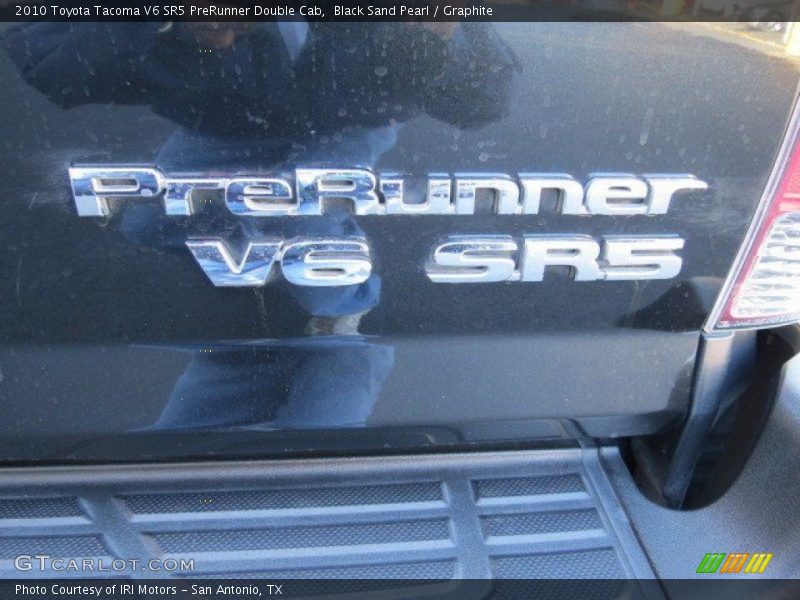 Black Sand Pearl / Graphite 2010 Toyota Tacoma V6 SR5 PreRunner Double Cab