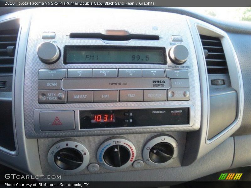 Black Sand Pearl / Graphite 2010 Toyota Tacoma V6 SR5 PreRunner Double Cab