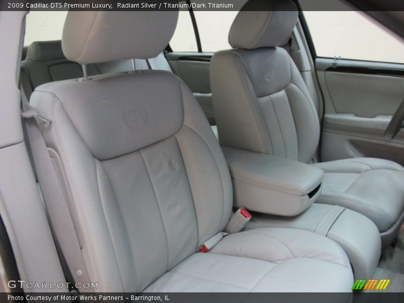 Radiant Silver / Titanium/Dark Titanium 2009 Cadillac DTS Premium Luxury
