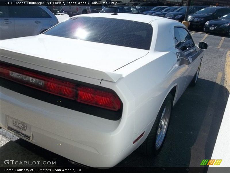 Stone White / Dark Slate Gray 2010 Dodge Challenger R/T Classic