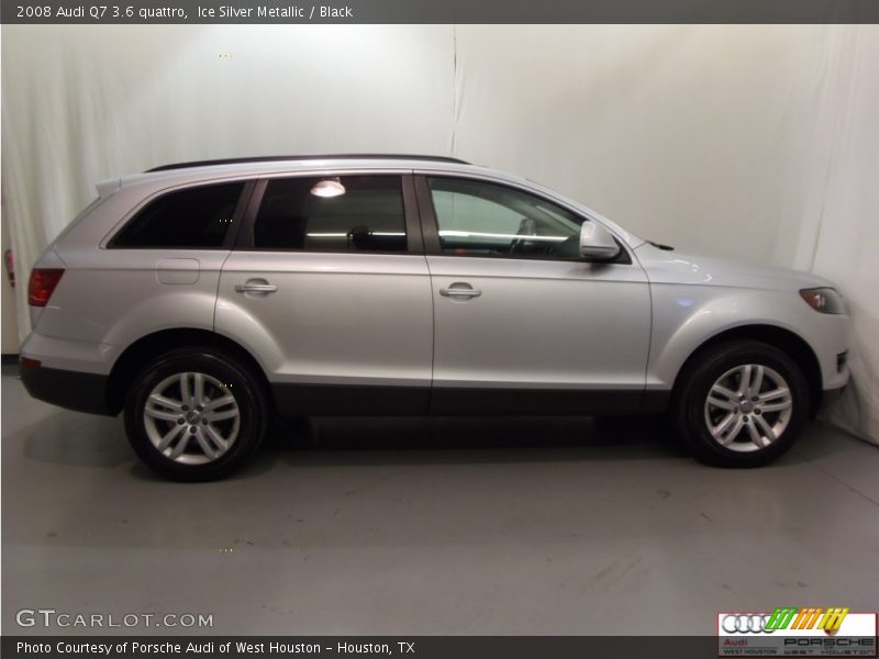 Ice Silver Metallic / Black 2008 Audi Q7 3.6 quattro