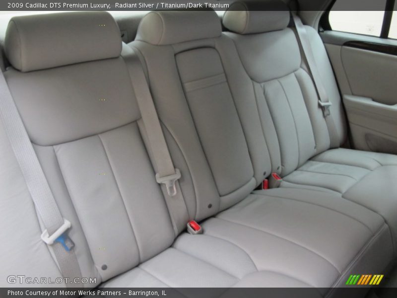 Radiant Silver / Titanium/Dark Titanium 2009 Cadillac DTS Premium Luxury