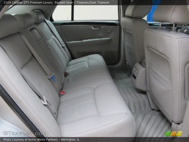Radiant Silver / Titanium/Dark Titanium 2009 Cadillac DTS Premium Luxury
