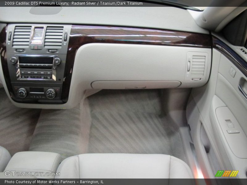 Radiant Silver / Titanium/Dark Titanium 2009 Cadillac DTS Premium Luxury