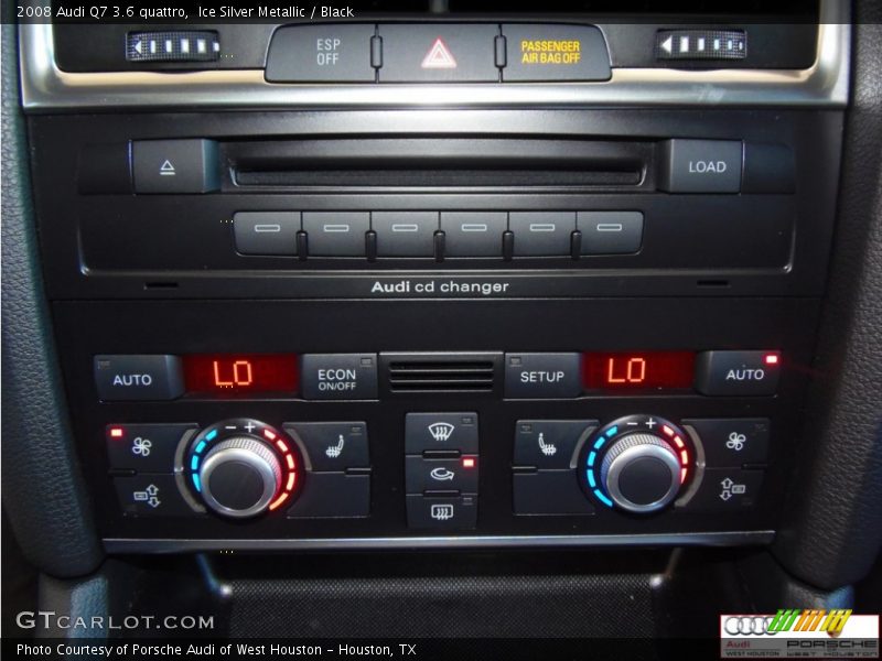 Ice Silver Metallic / Black 2008 Audi Q7 3.6 quattro