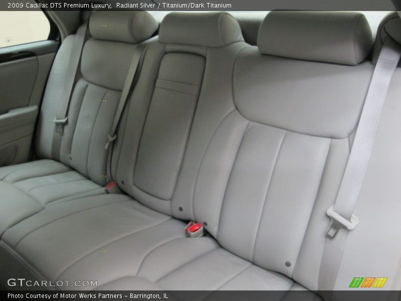 Radiant Silver / Titanium/Dark Titanium 2009 Cadillac DTS Premium Luxury