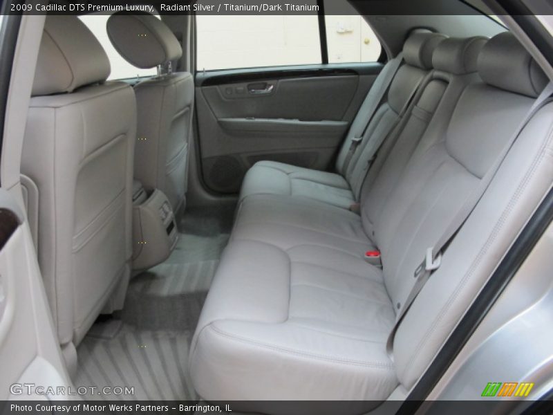 Radiant Silver / Titanium/Dark Titanium 2009 Cadillac DTS Premium Luxury