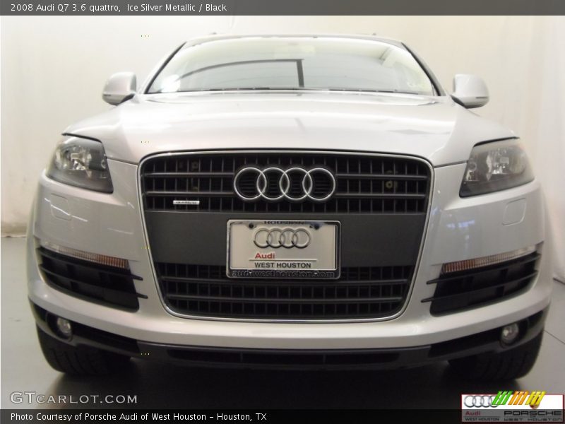 Ice Silver Metallic / Black 2008 Audi Q7 3.6 quattro