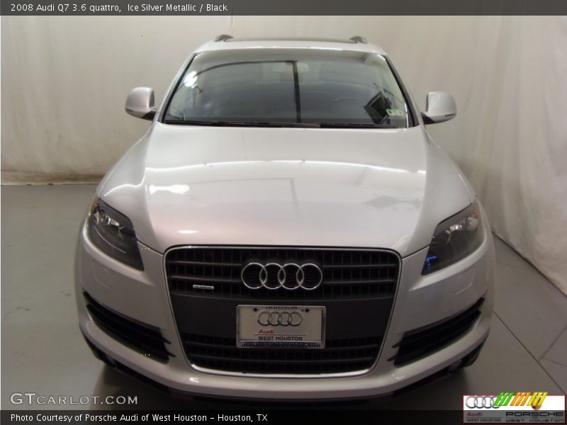 Ice Silver Metallic / Black 2008 Audi Q7 3.6 quattro