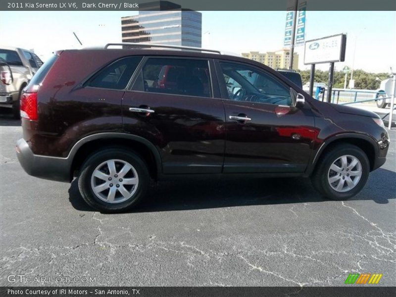 Dark Cherry / Black 2011 Kia Sorento LX V6