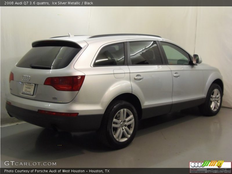 Ice Silver Metallic / Black 2008 Audi Q7 3.6 quattro