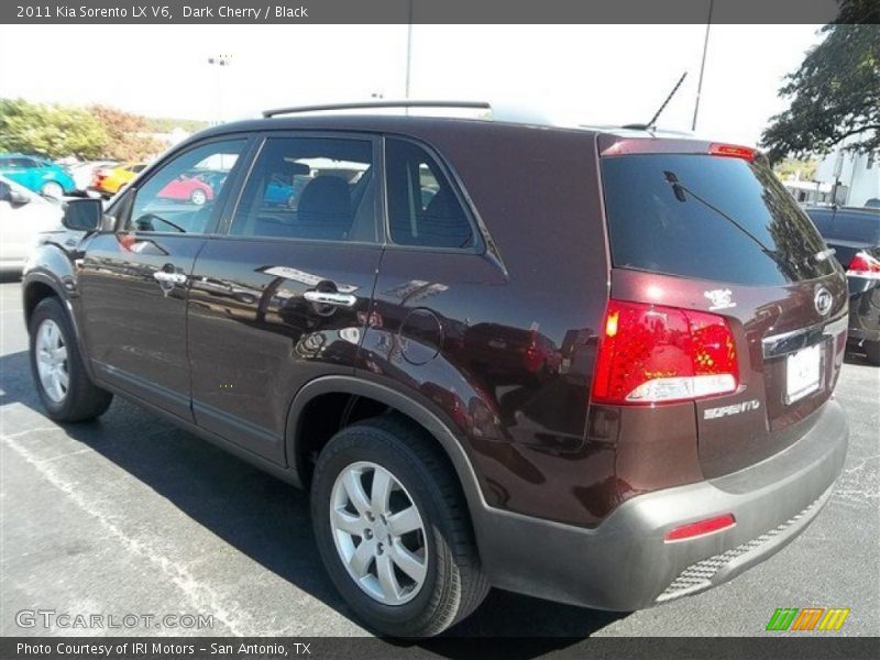 Dark Cherry / Black 2011 Kia Sorento LX V6