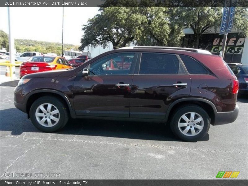 Dark Cherry / Black 2011 Kia Sorento LX V6