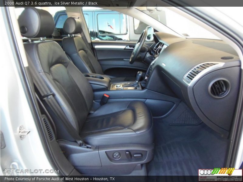 Ice Silver Metallic / Black 2008 Audi Q7 3.6 quattro