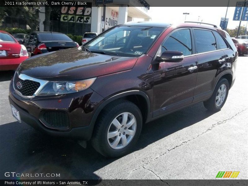 Dark Cherry / Black 2011 Kia Sorento LX V6