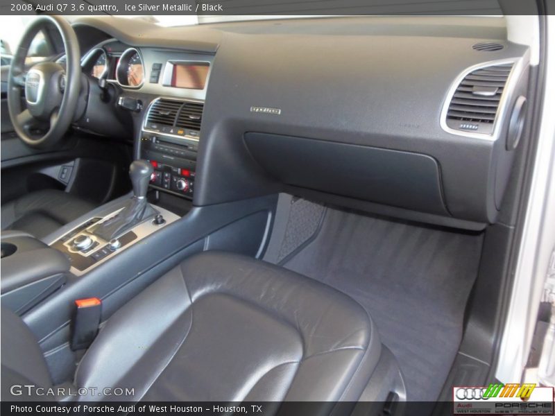 Ice Silver Metallic / Black 2008 Audi Q7 3.6 quattro