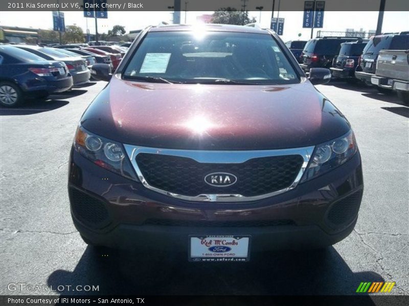 Dark Cherry / Black 2011 Kia Sorento LX V6