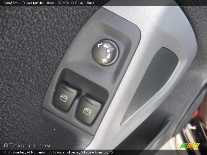 Rally Red / Design Black 2008 Smart fortwo passion coupe