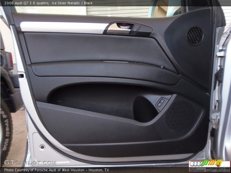 Ice Silver Metallic / Black 2008 Audi Q7 3.6 quattro