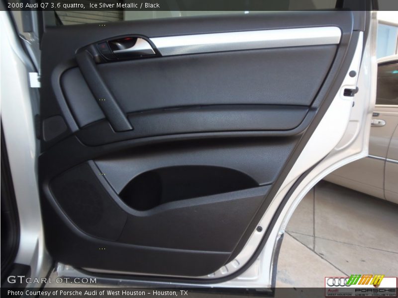 Ice Silver Metallic / Black 2008 Audi Q7 3.6 quattro