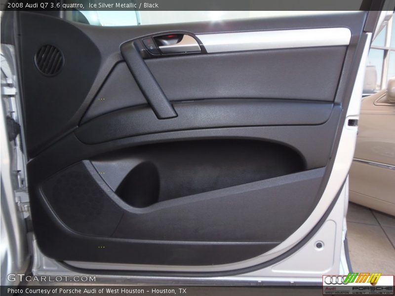 Ice Silver Metallic / Black 2008 Audi Q7 3.6 quattro
