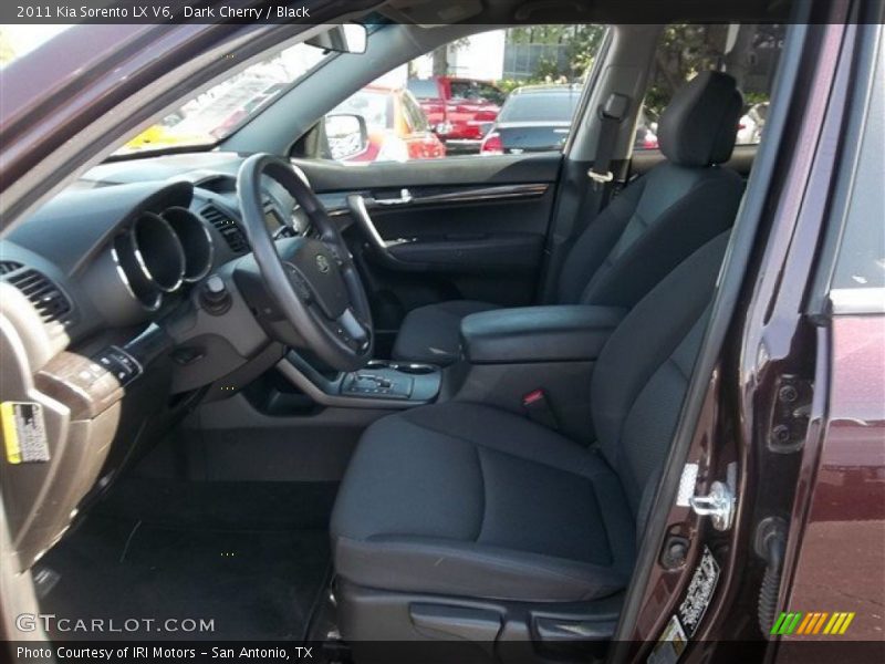 Dark Cherry / Black 2011 Kia Sorento LX V6
