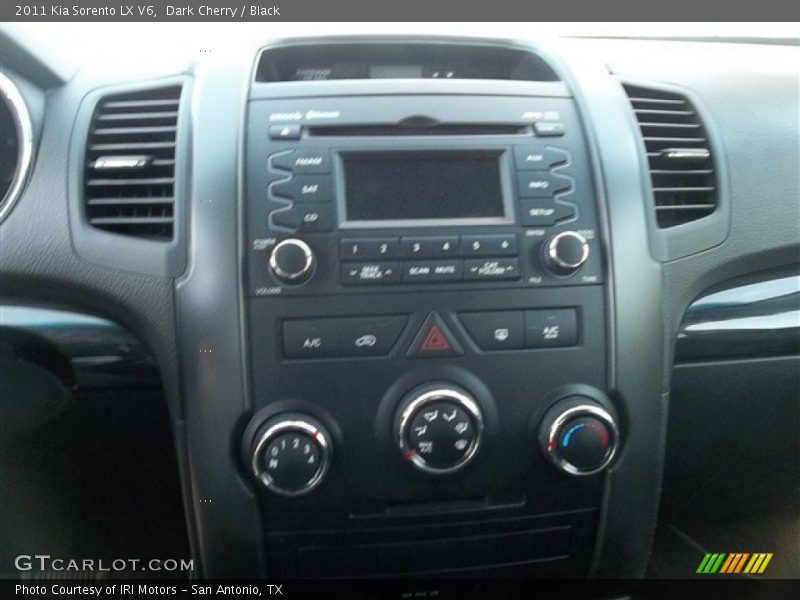 Dark Cherry / Black 2011 Kia Sorento LX V6
