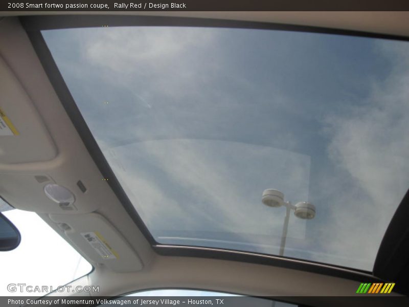 Rally Red / Design Black 2008 Smart fortwo passion coupe