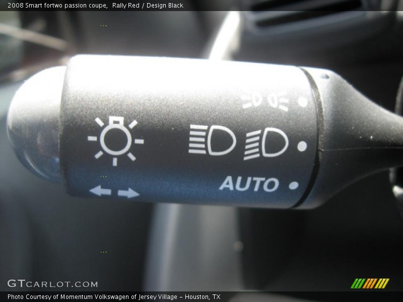 Rally Red / Design Black 2008 Smart fortwo passion coupe