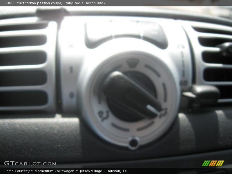 Rally Red / Design Black 2008 Smart fortwo passion coupe