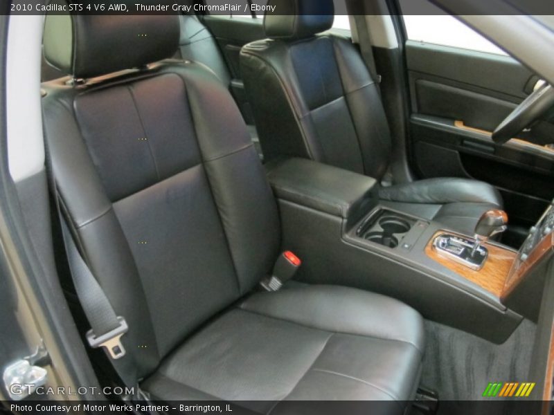 Thunder Gray ChromaFlair / Ebony 2010 Cadillac STS 4 V6 AWD