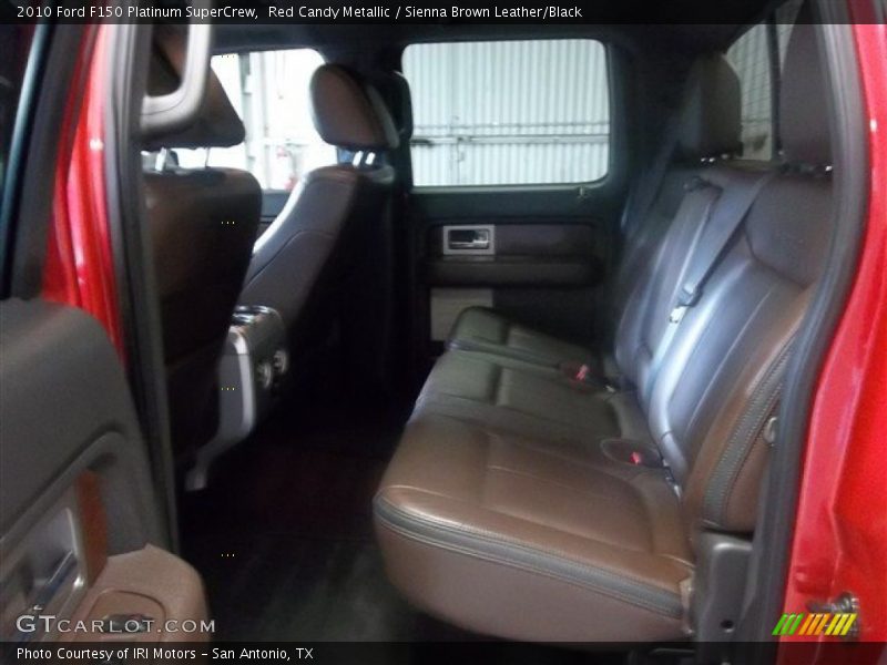 Red Candy Metallic / Sienna Brown Leather/Black 2010 Ford F150 Platinum SuperCrew