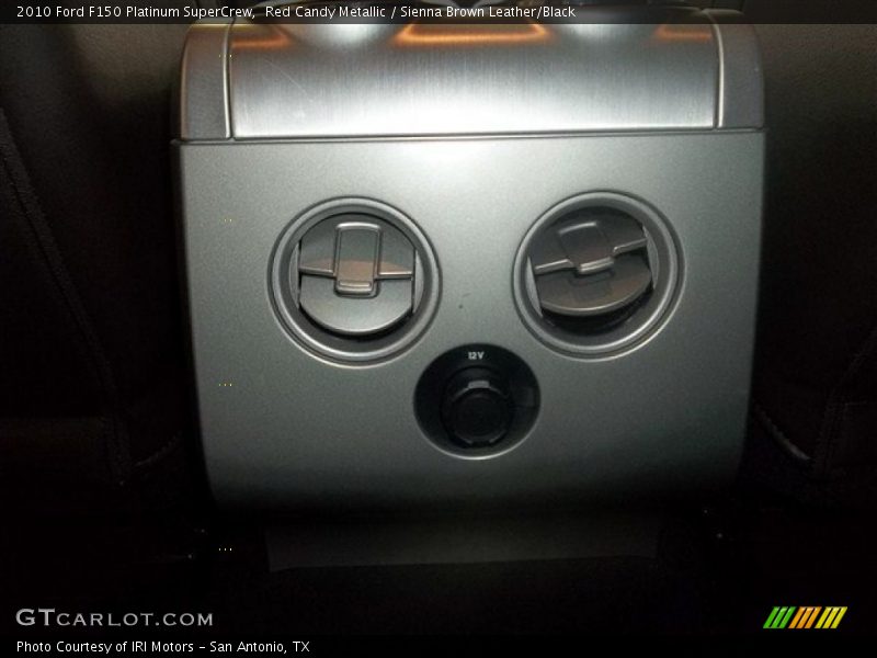 Red Candy Metallic / Sienna Brown Leather/Black 2010 Ford F150 Platinum SuperCrew
