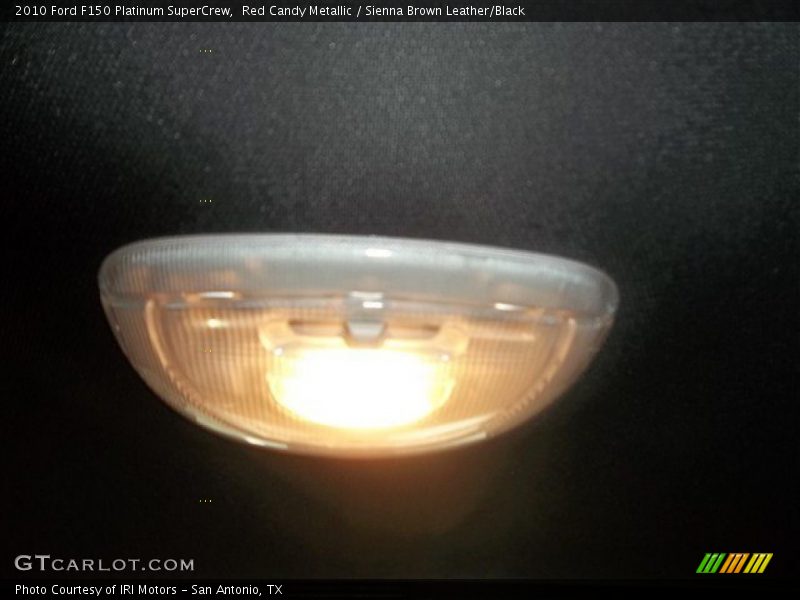 Red Candy Metallic / Sienna Brown Leather/Black 2010 Ford F150 Platinum SuperCrew