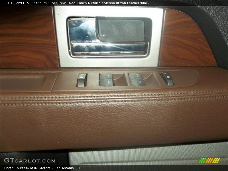 Red Candy Metallic / Sienna Brown Leather/Black 2010 Ford F150 Platinum SuperCrew