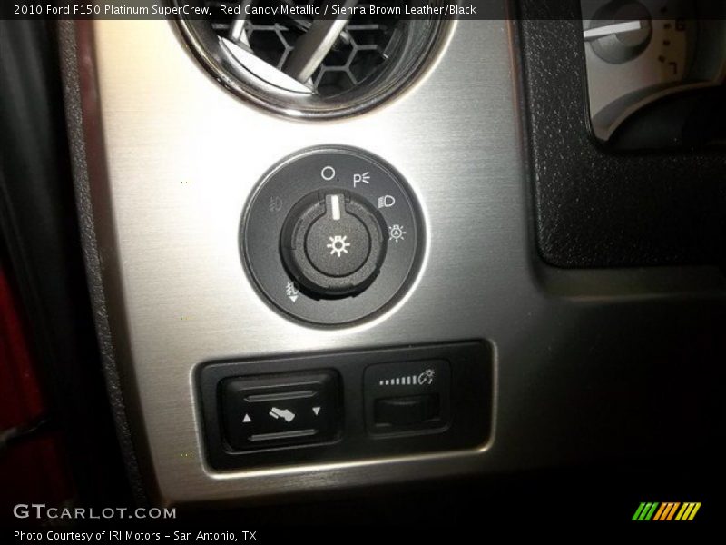 Red Candy Metallic / Sienna Brown Leather/Black 2010 Ford F150 Platinum SuperCrew