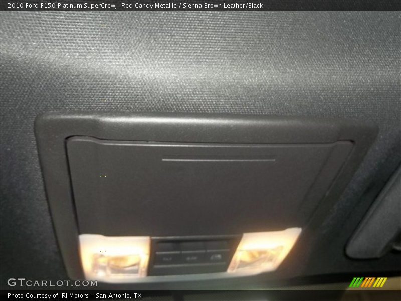 Red Candy Metallic / Sienna Brown Leather/Black 2010 Ford F150 Platinum SuperCrew
