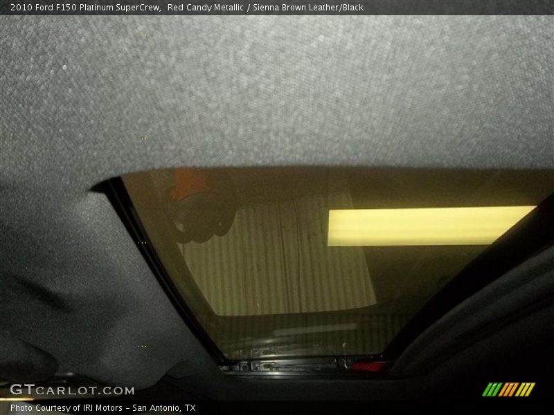 Red Candy Metallic / Sienna Brown Leather/Black 2010 Ford F150 Platinum SuperCrew