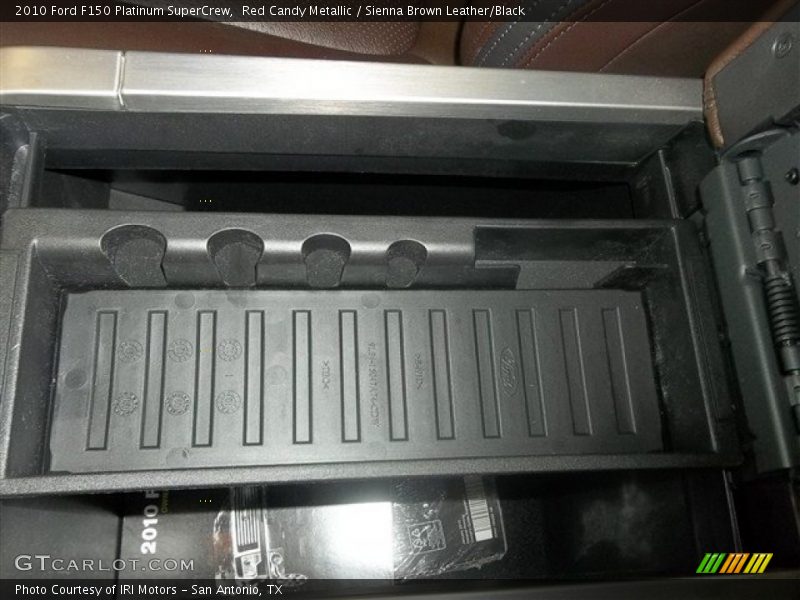 Red Candy Metallic / Sienna Brown Leather/Black 2010 Ford F150 Platinum SuperCrew