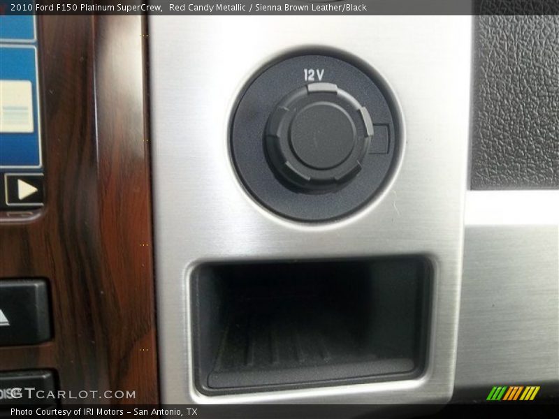 Red Candy Metallic / Sienna Brown Leather/Black 2010 Ford F150 Platinum SuperCrew