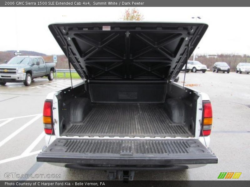 Summit White / Dark Pewter 2006 GMC Sierra 1500 SLE Extended Cab 4x4