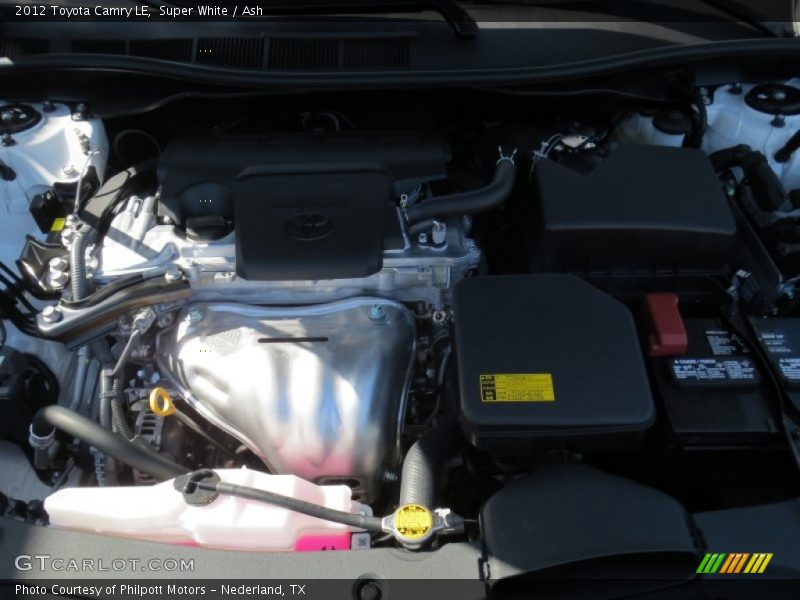 Super White / Ash 2012 Toyota Camry LE