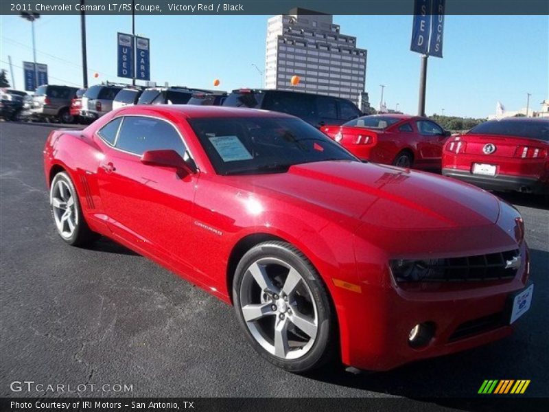 Victory Red / Black 2011 Chevrolet Camaro LT/RS Coupe