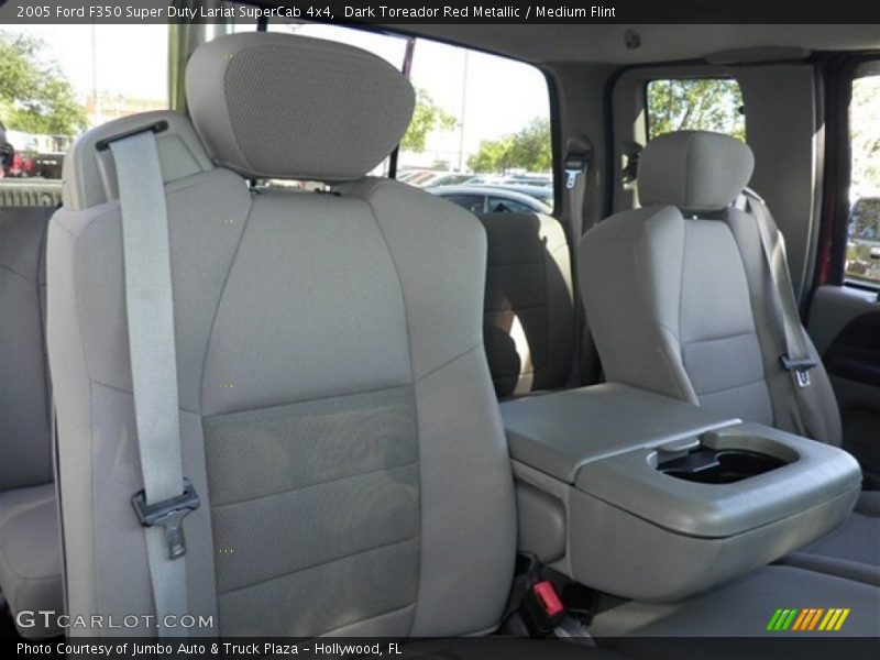 Dark Toreador Red Metallic / Medium Flint 2005 Ford F350 Super Duty Lariat SuperCab 4x4