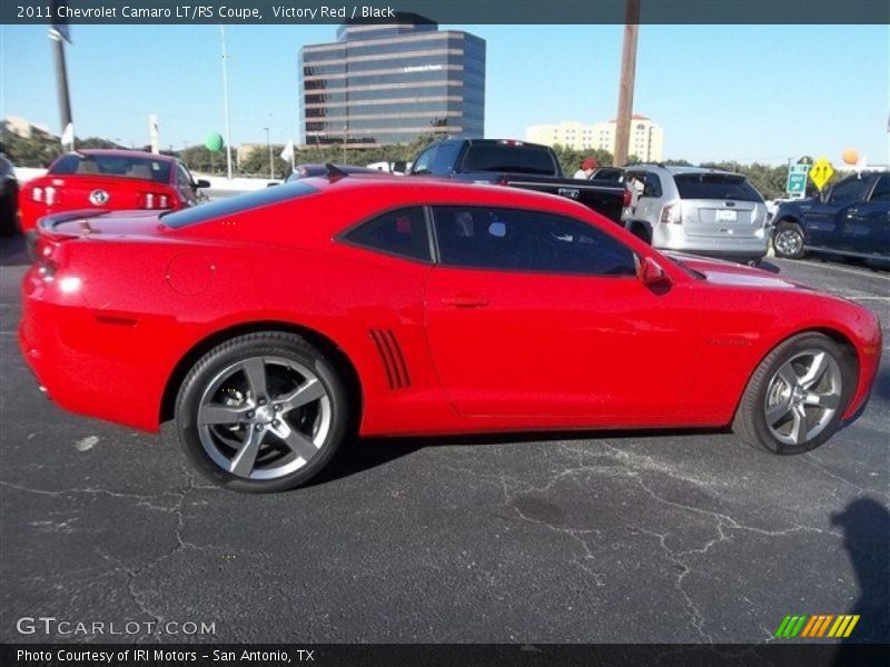 Victory Red / Black 2011 Chevrolet Camaro LT/RS Coupe